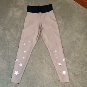 Ultracor Knockout Star Foil Leggings - Pink and Black